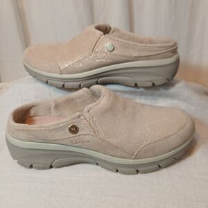 Skechers Martha Stewart Easy Going Comfy Feeling Clogs Women's Sz 8 Natural